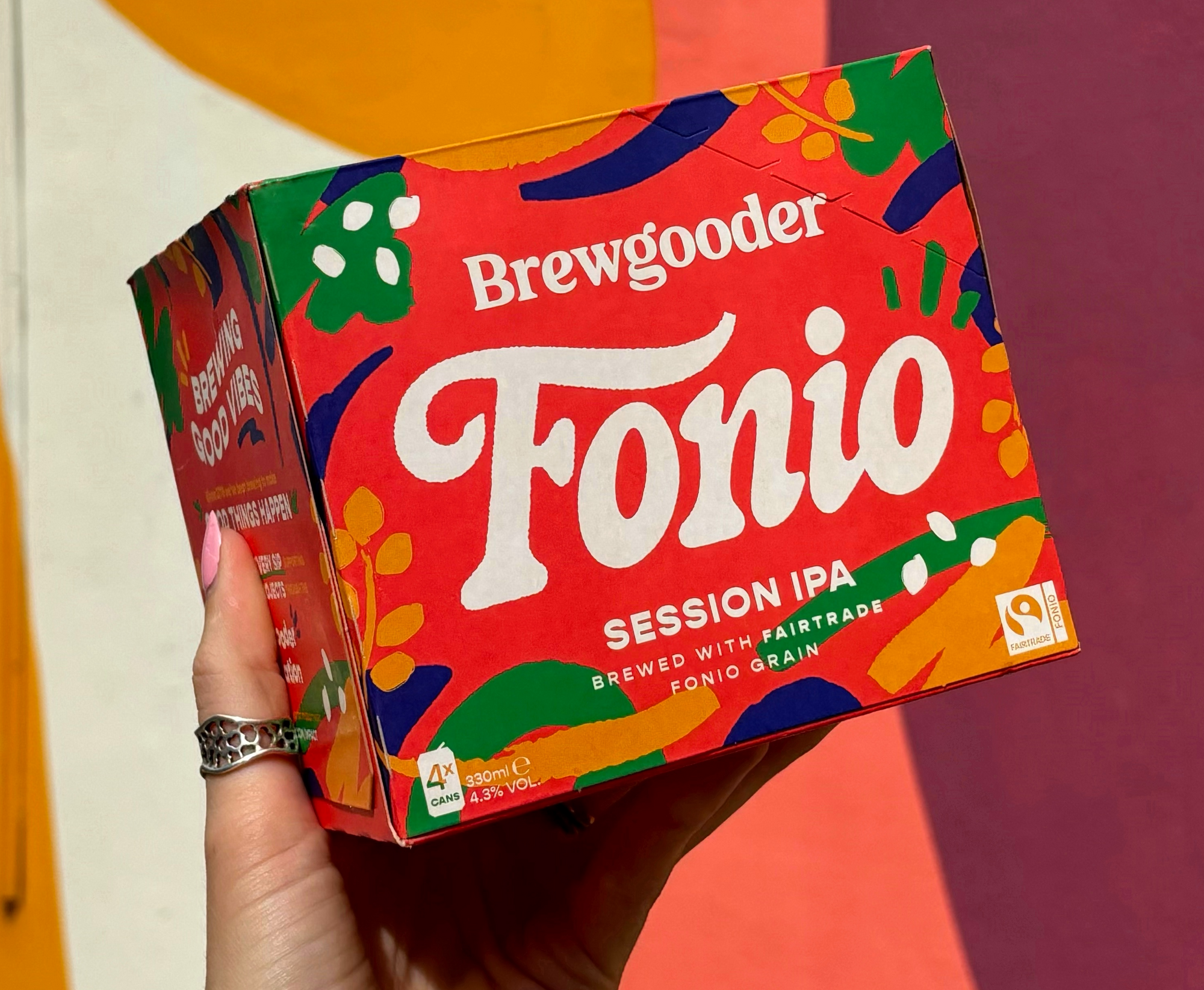 Introducing the world’s first beer made with Fairtrade Fonio grain